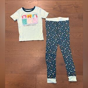 Cat & Jack spring pj set sz 10 brand new